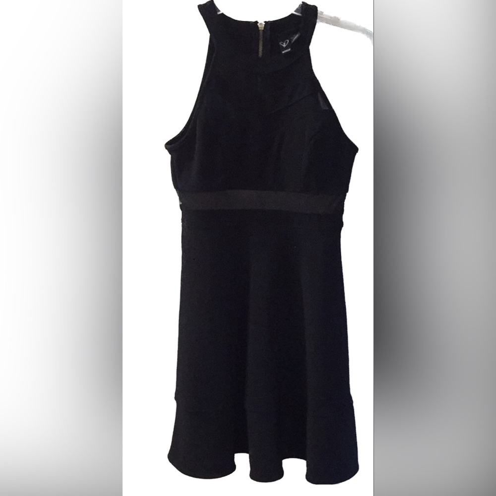 Windsor Black Sleeveless Mini Dress